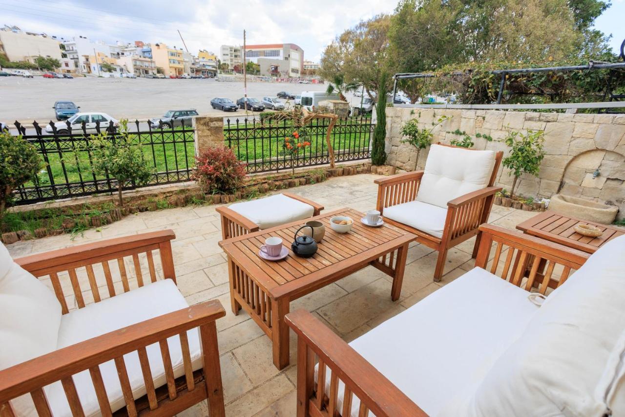 Electra Modern Apartment With Cozy Garden Heraklion Exterior foto